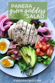 panera green dess salad healthy