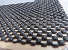 grid non toxic pvc non slip mat 550g