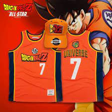 We created this brand as the first ever anime basketball jerseys a solution to there being no cool way to rep anime either at the gym at home or even on the basketball courts. Shop All Star Sports Check Out Our New Dragon Ball Z Universe Basketball Jersey All Jerseys Are 2 For 120 Facebook