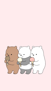 Come back soon for more drawing lessons! We Bare Bears Pink Wallpapers Top Free We Bare Bears Pink Backgrounds Wallpaperaccess