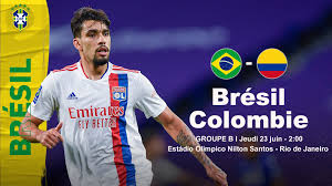 Le match entre colombie et brésil aura lieu le 06.09.2019 à 22:30 heures. K9 3es8wbttp4m