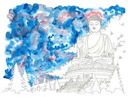 Big Buddha Original The Quiet Place Art