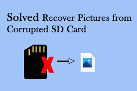 recover pictures from corrupted sd card