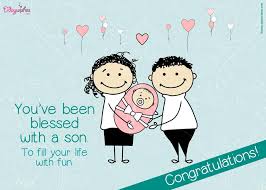 Free Congratulations E Card On Birth Of A Son New Born Son E Cards