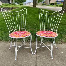 Pair Of Homecrest Dinette Bistro Chairs