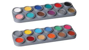 grimas water make up 24 farben palette