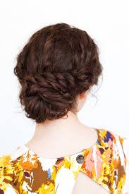 Whether you have naturally curly, wavy, or kinky hair, you will definitely find an updo here for you. A Rope Twist Updo For Curly Hair In 5 Minutes Paper And Stitch