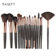 magefy 18pcs beauty makeup brushes set
