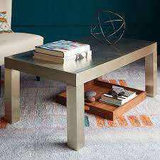 parsons rectangular coffee table