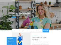 cleaning services html template