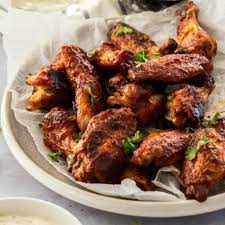 oven baked barbecue en wings