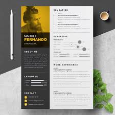 trendy resume templates for designers