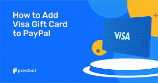 how to add visa gift card to paypal a