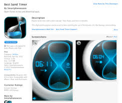 Boring But Useful Sand Timer App For