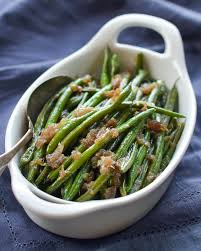 french green beans with shallots once