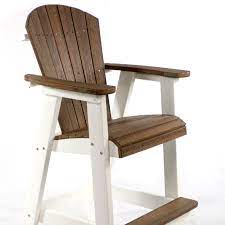 Its name references the adirondack mountains. Adirondack Bar Chair Amish Outdoor Concepts