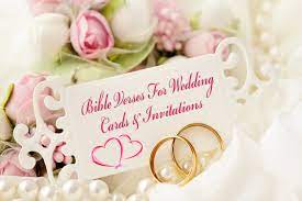 30 best verses for wedding cards