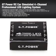 Gt Power Rc Car Simulated 4 Channel Professional Led Lighting System Buy At A Low Prices On Joom E Commerce Platform