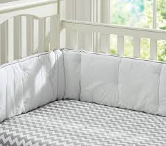 Chevron Crib Fitted Sheet Pottery