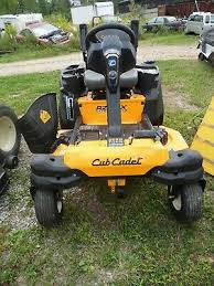 Most riding mowers have to settle for the choice between steering with a wheel or lap bars has significant perks on both sides. New Cub Cadet Rzt Sx50 Zero Turn Mower W Steering Wheel Local Pickup Ebay