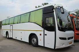 hire volvo bus on basis mumbai
