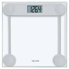 Taylor Digital Bathroom Scale Clear