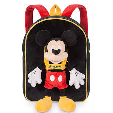 disney plush backpack mickey mouse doll