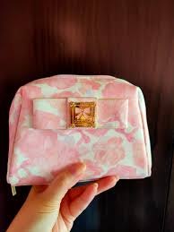 liz lisa cosmetic makeup pouch pink