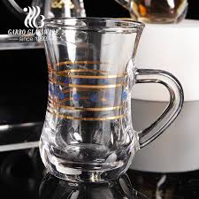 Glass Tea Mug Customized Decal