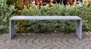 Simply Concrete Bench For Public Spaces