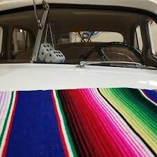 Mexican Indian Blanket Seat Cover