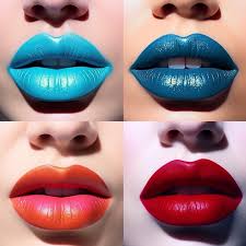 photo of vibrant lipstick shades