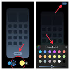 change background color of iphone home