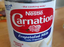 carnation evaporated milk nutrition