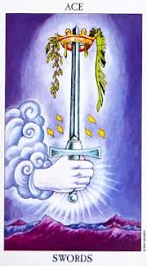 ace of swords as how someone sees you