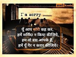sorry es in hindi sorry for gf