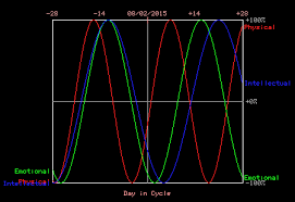 Biorhythms For Anonymous Anonymous Diagram Chart