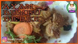Soto, especially soto ayam (chicken soto), is an indonesian equivalent of chicken soup. Resep Ayam Bumbu Bebek Youtube