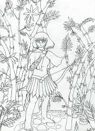 Bamboo coloring pages provided for. Coloring Page The Archer In The Bamboo By Wolfie Nightshade On Deviantart
