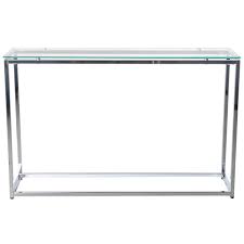 metal glass console table 018