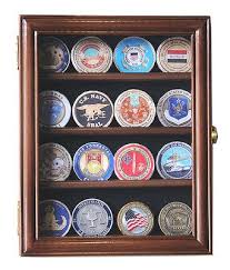 Xs Military Challenge Coin Display Case