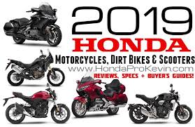 2019 honda motorcycles model lineup