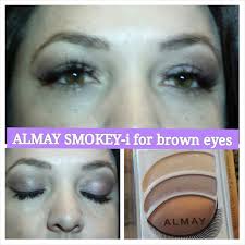 almay trio for brown eyes tutorial
