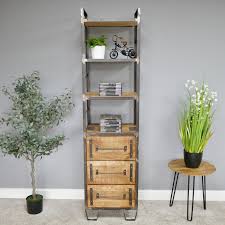 Urban Mango Wood Tall Display Storage