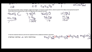 calculate the percent composition