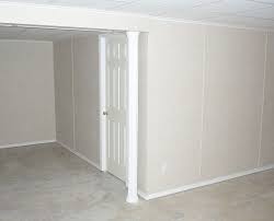 Basement Wall Panel Installation