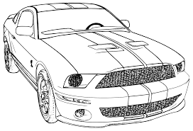 The difference between an old car and a classic is clear if you're a car enthusiast. 2006 Ford Mustang Coloring Page Printable Coloring Pages Carros Para Colorir Desenhos De Carros Desenhos Para Colorir Carros