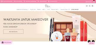 e commerce untuk belanja make up