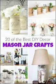 20 Of The Best Diy Decor Mason Jar Crafts