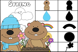 Groundhog day printable sheet to color. Groundhog Day Free Printables Coloring Pages